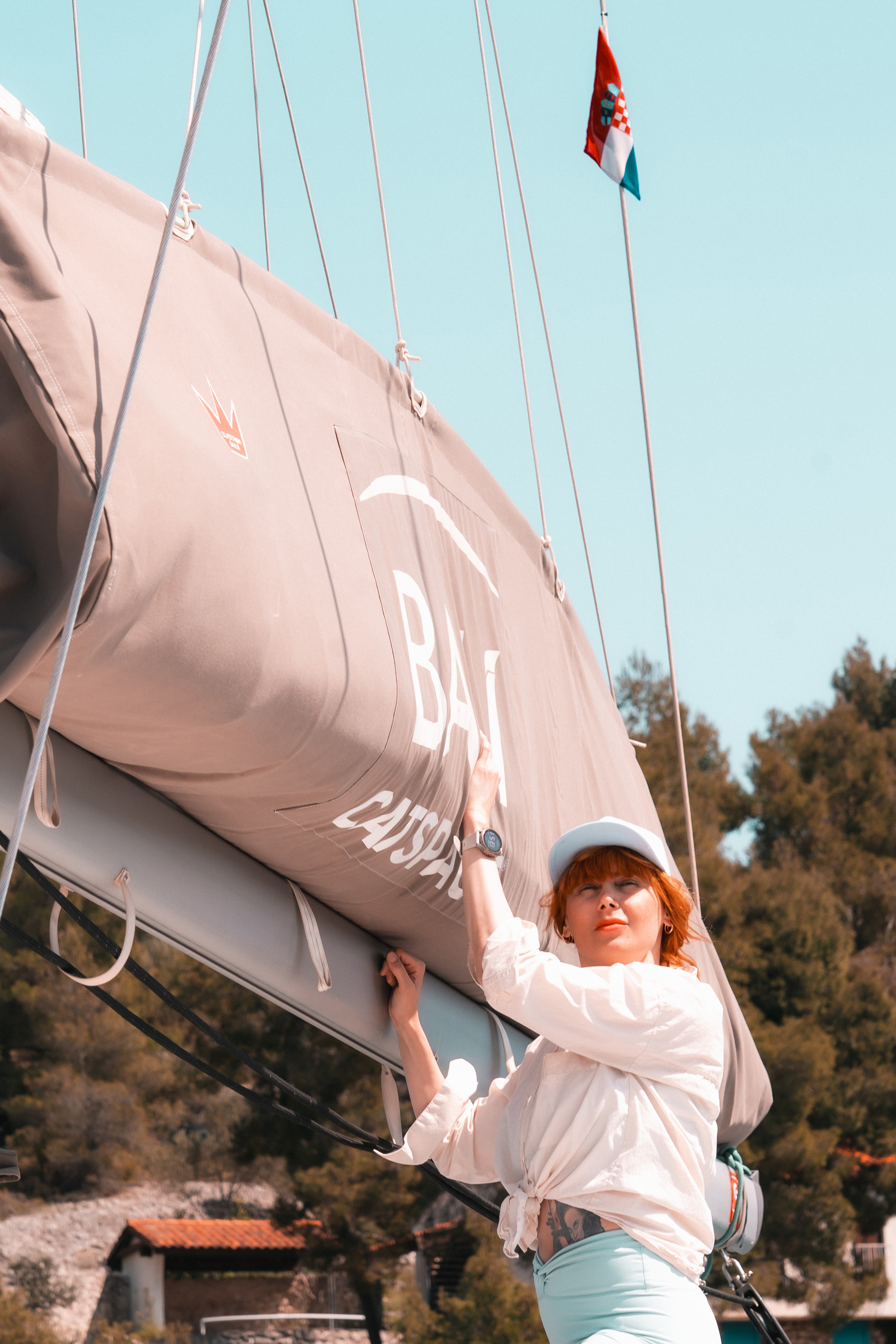 At anchor